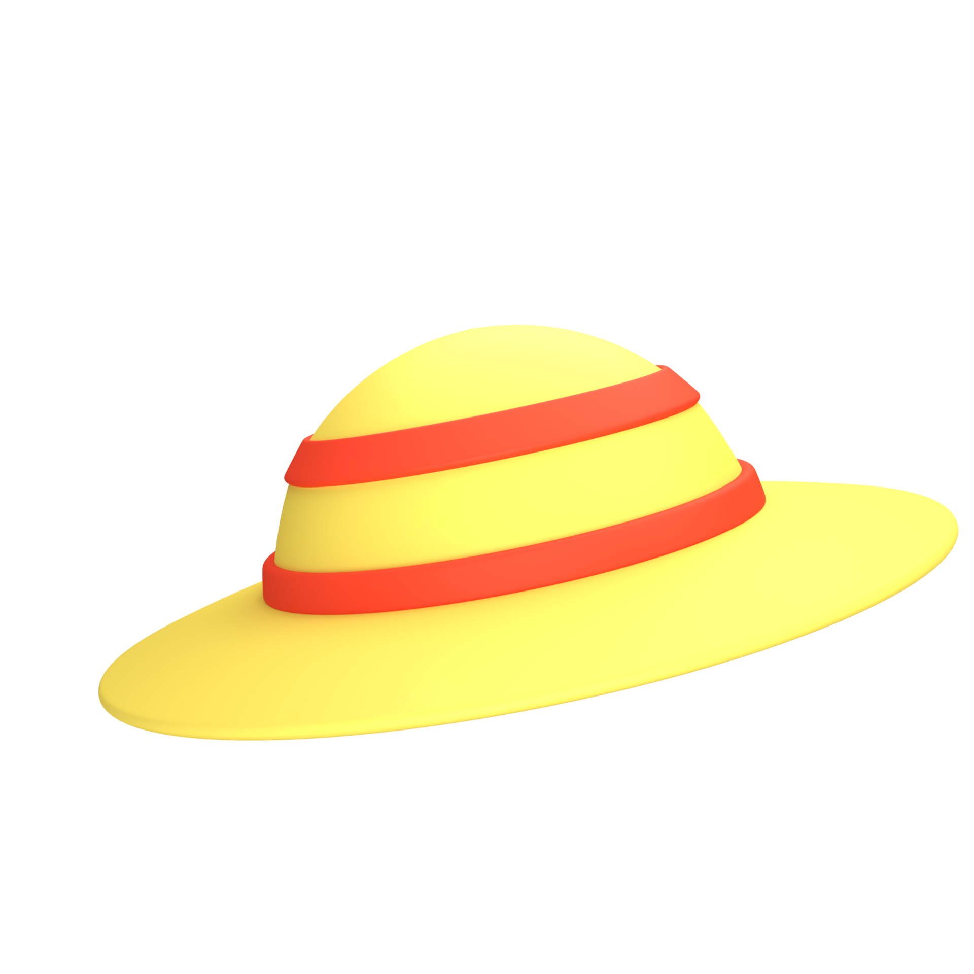 Straw Hat Clipart Yellow Hat - Monkey D Luffy Roblox - Free Transparent PNG  Clipart Images Download