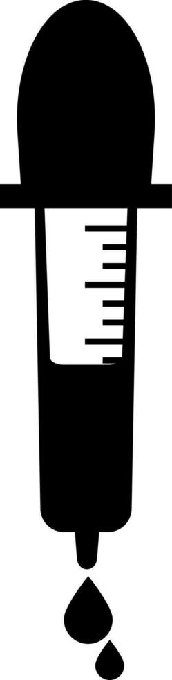 Black and White blood transfusion. vector