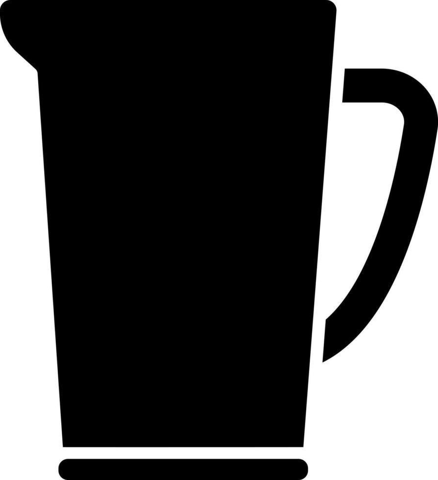 Jug icon in flat style. vector