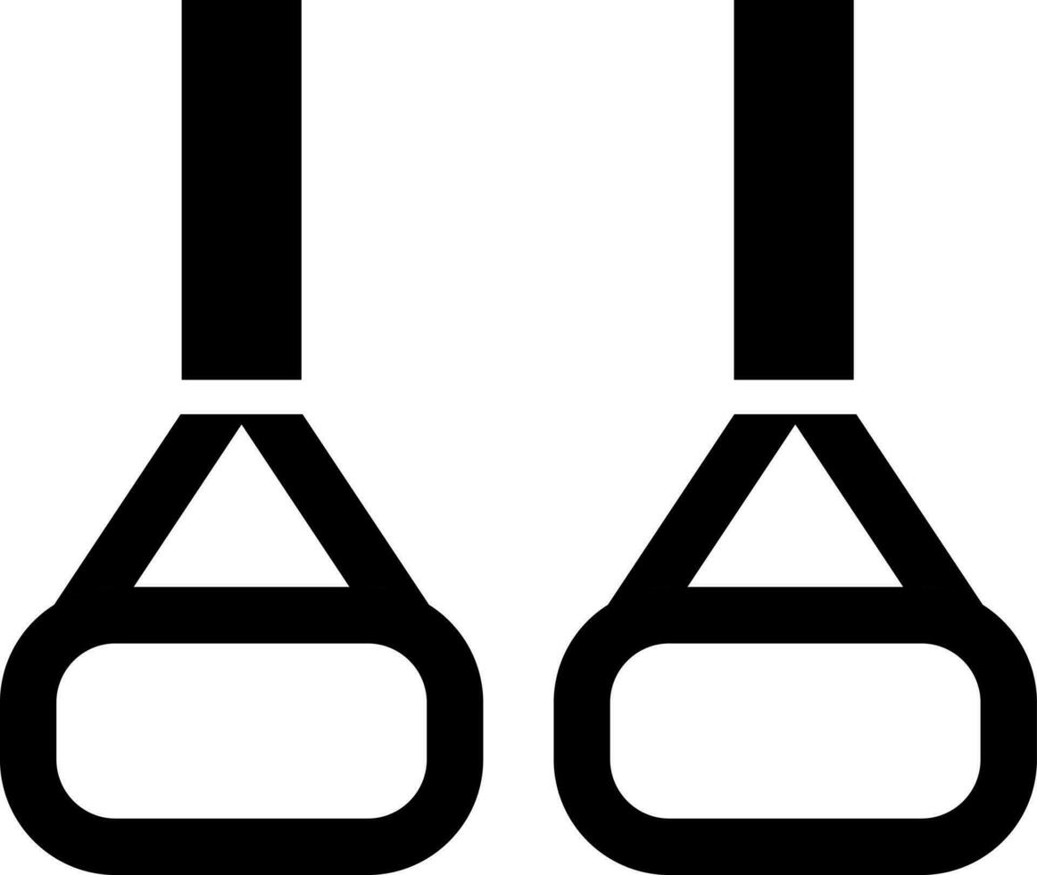 Trx belt icon in flat style. vector
