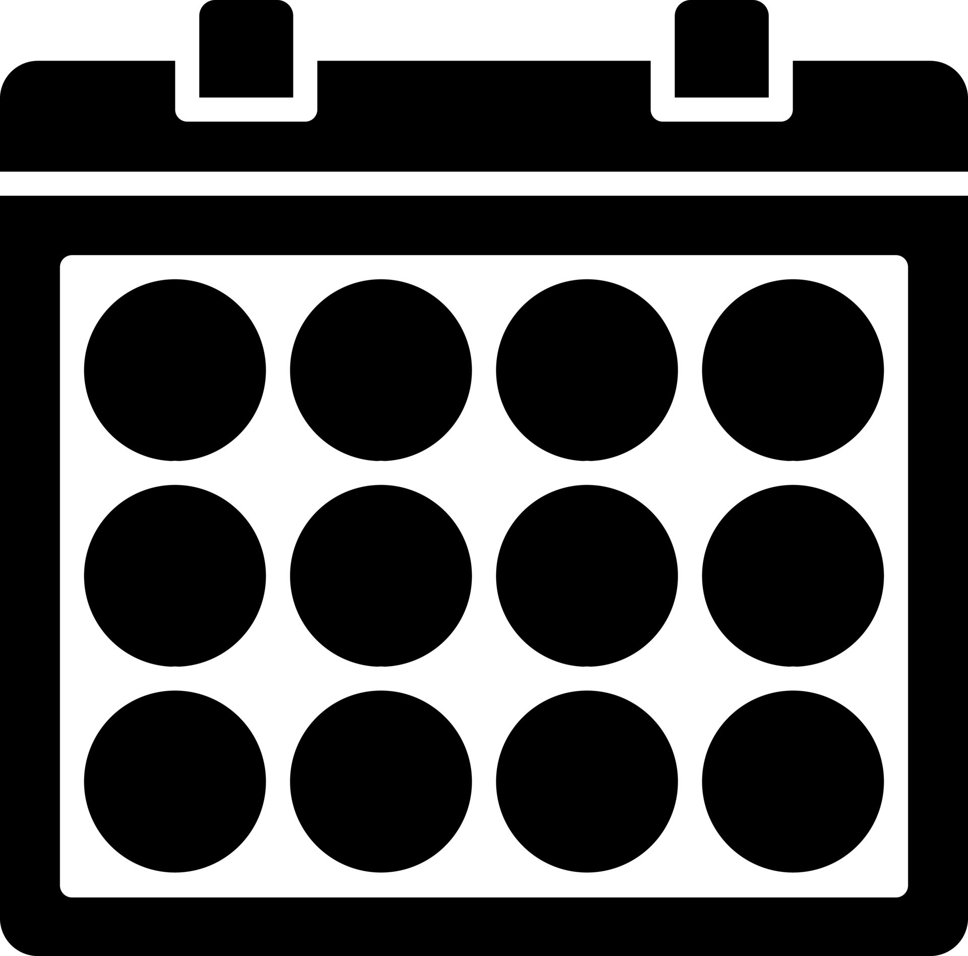 Vector illustration of calendar in Black and White color. 24254861