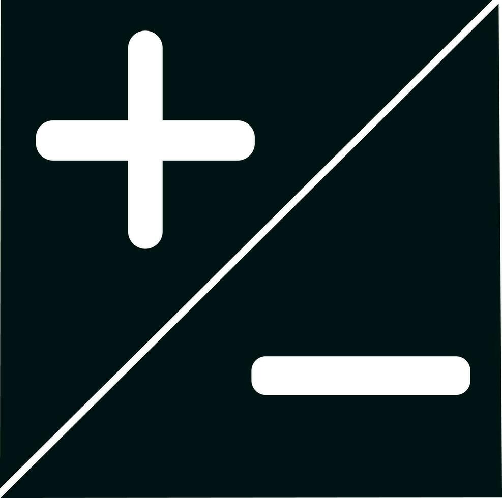 Illustration of quantity of light settings. vector