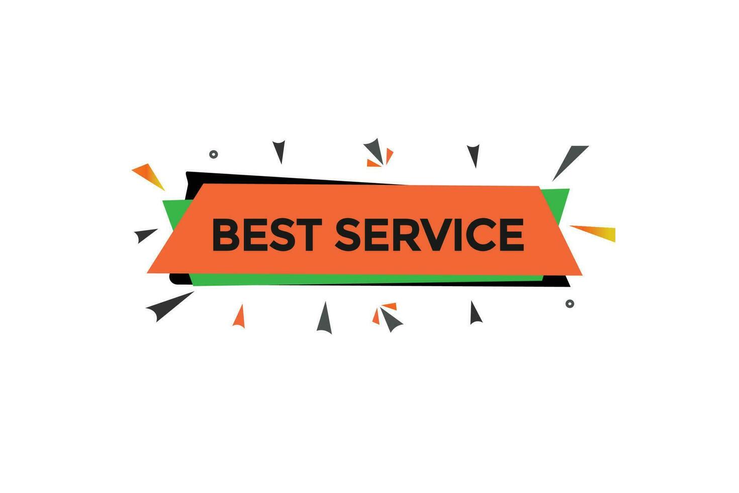 best service  vectors, sign, level bubble speech best service vector