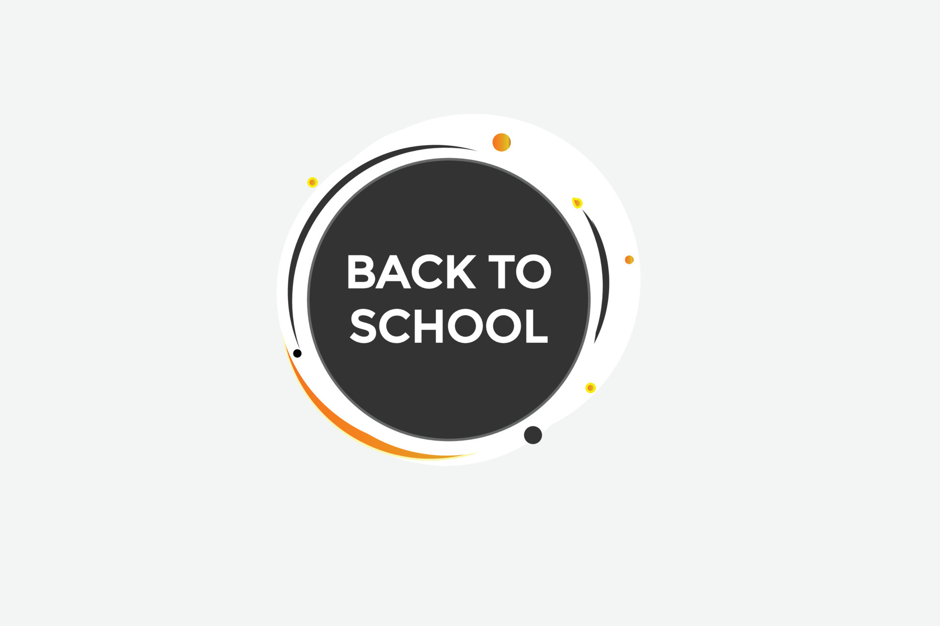 back to school vectors, sign, level bubble speech back to school