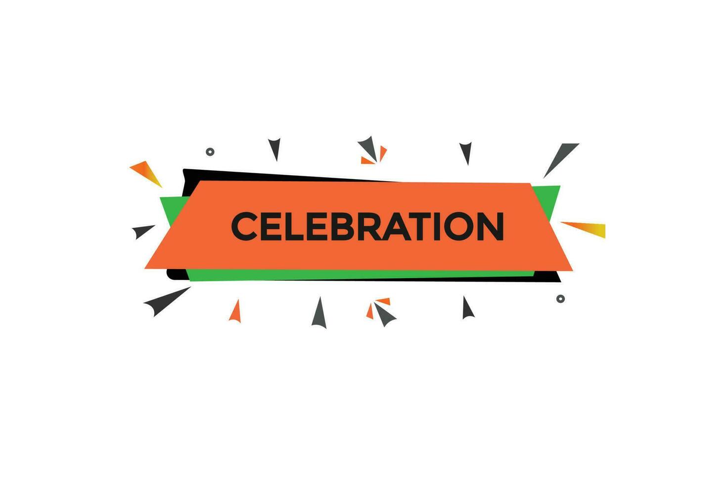 celebration vectors, sign, level bubble speech celebration vector