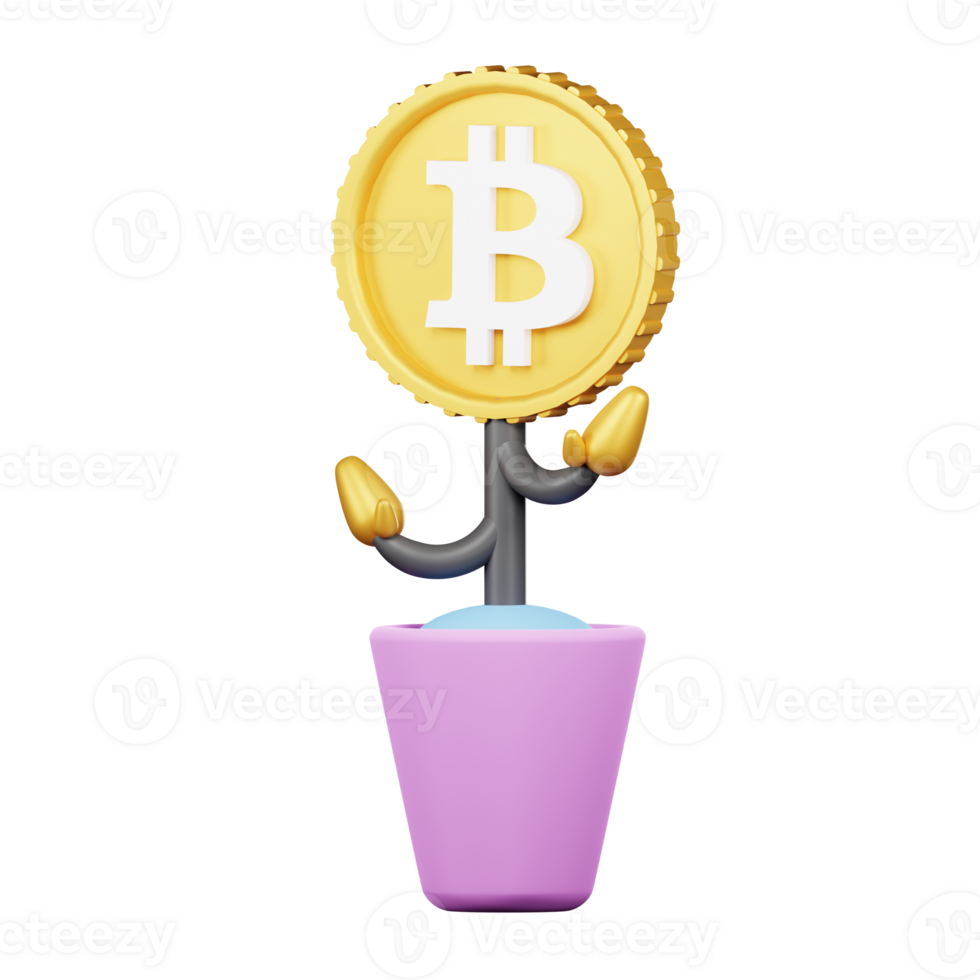 bitcoin 3d icon pack png