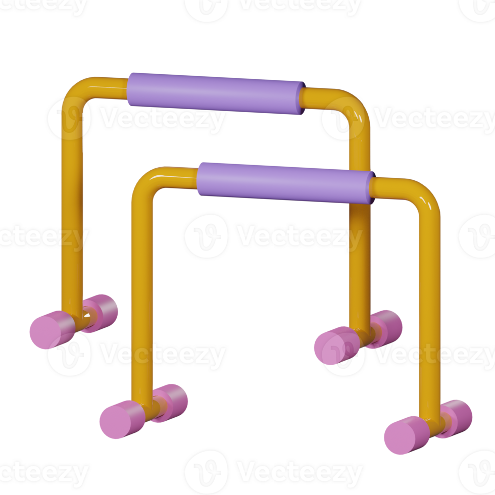gym equipment 3d icon pack png