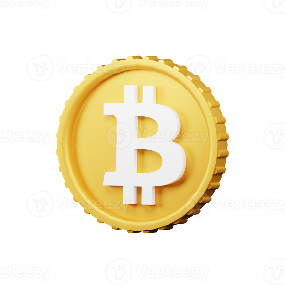 bitcoin 3d icon pack png