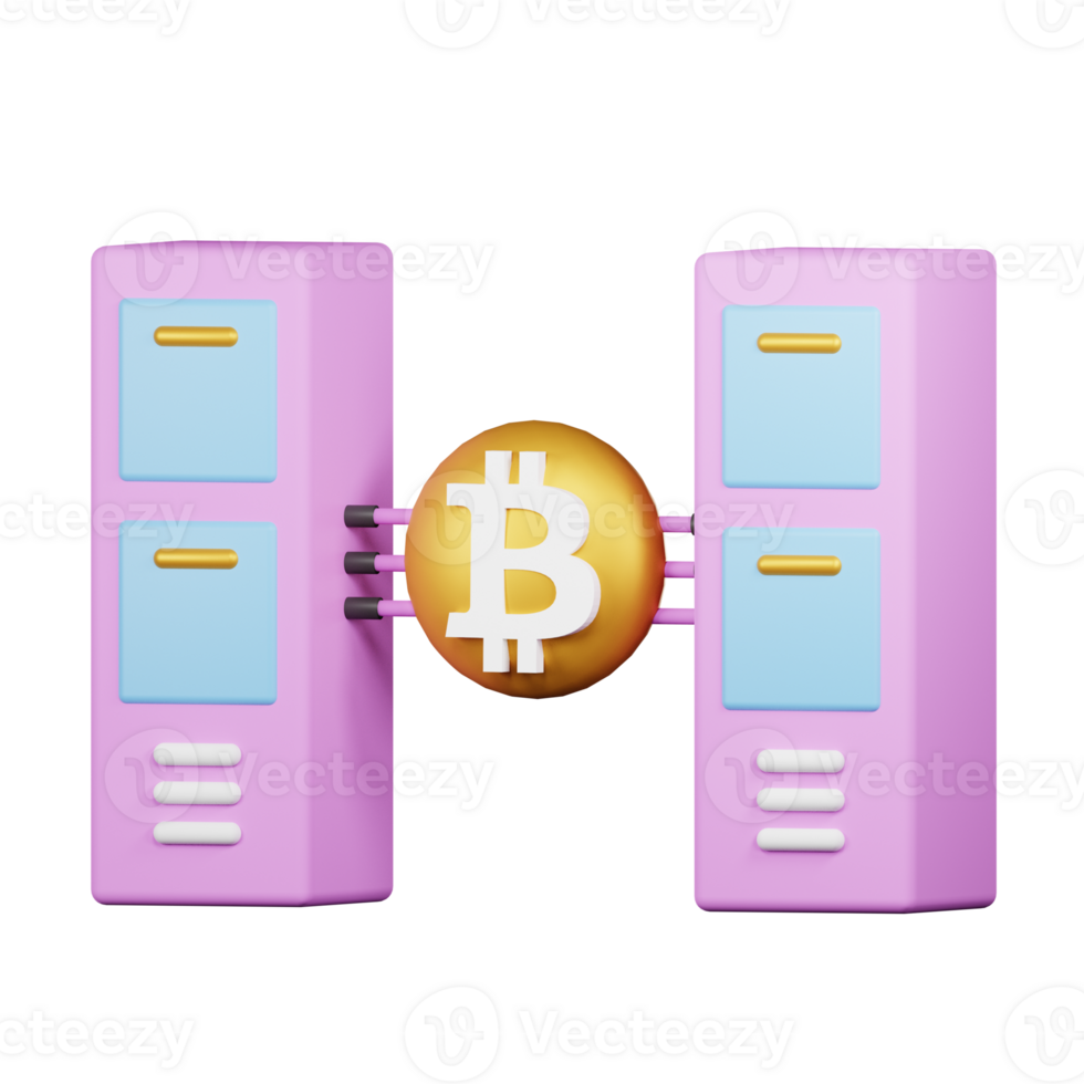 bitcoin 3d icon pack png