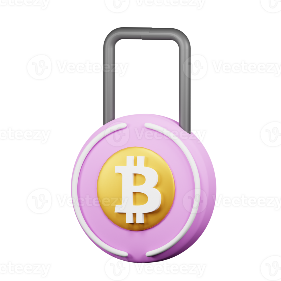 bitcoin 3d icon pack png