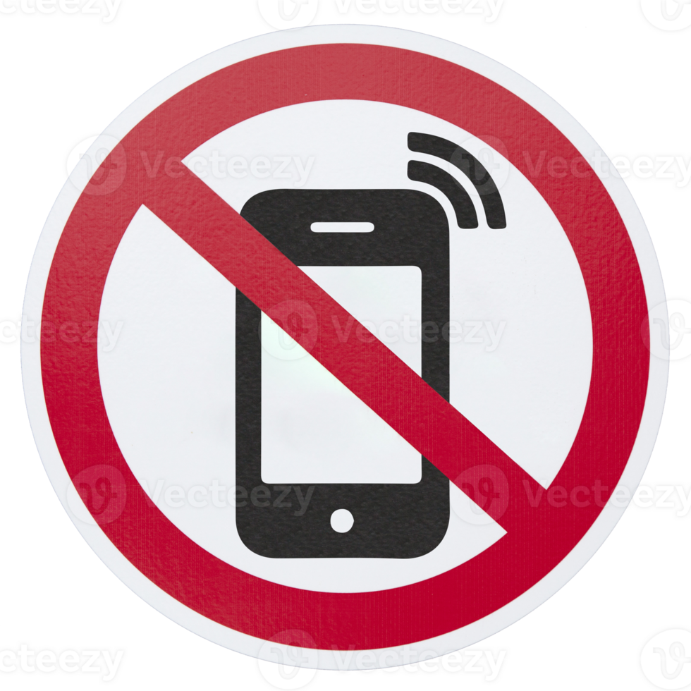 No phone call sign png
