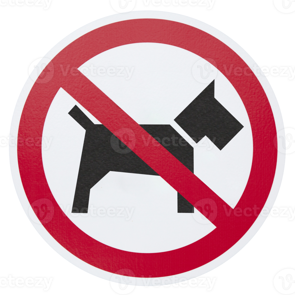 No dog sign png