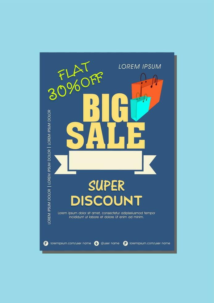 Poster and flyer templates vector
