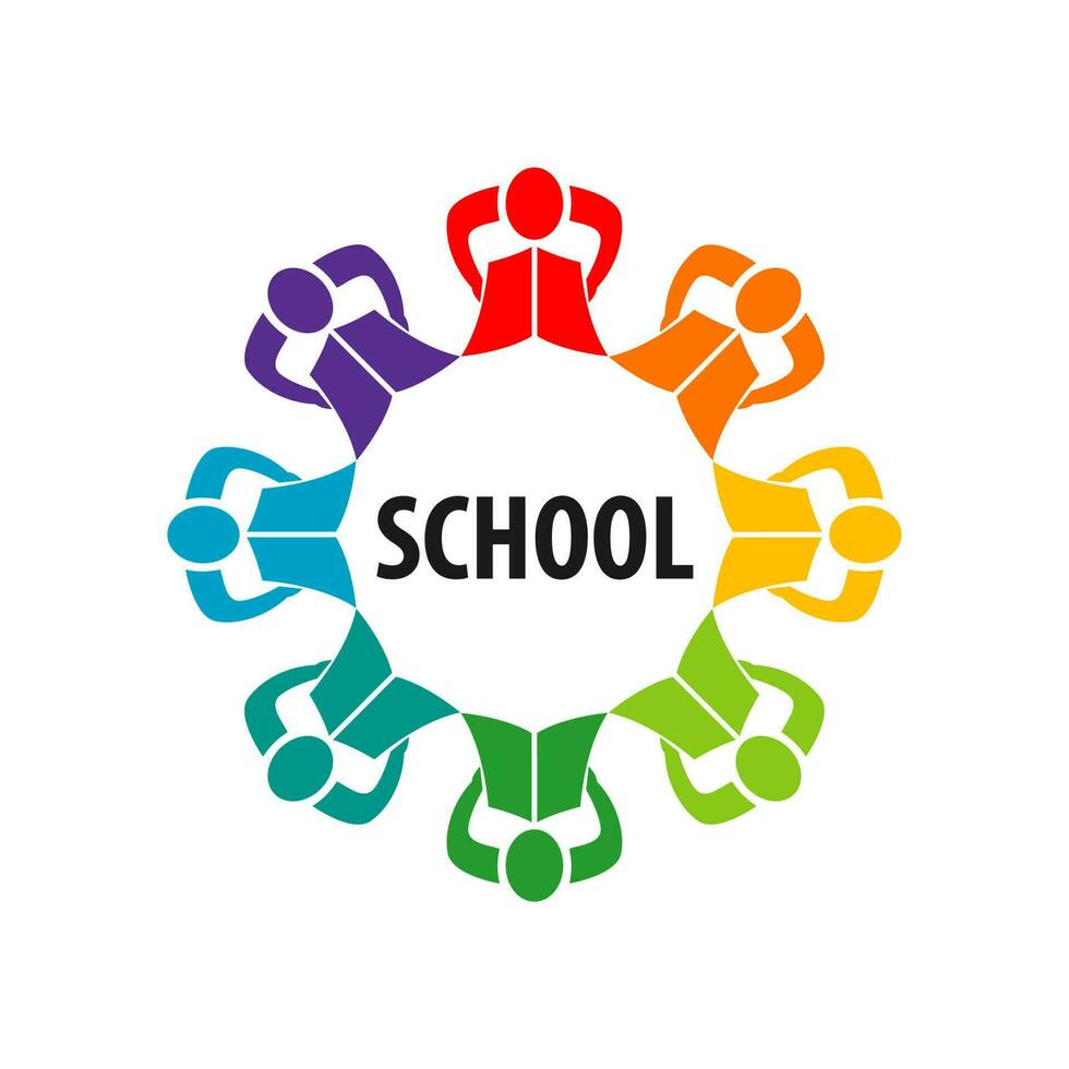 School and education logo vector