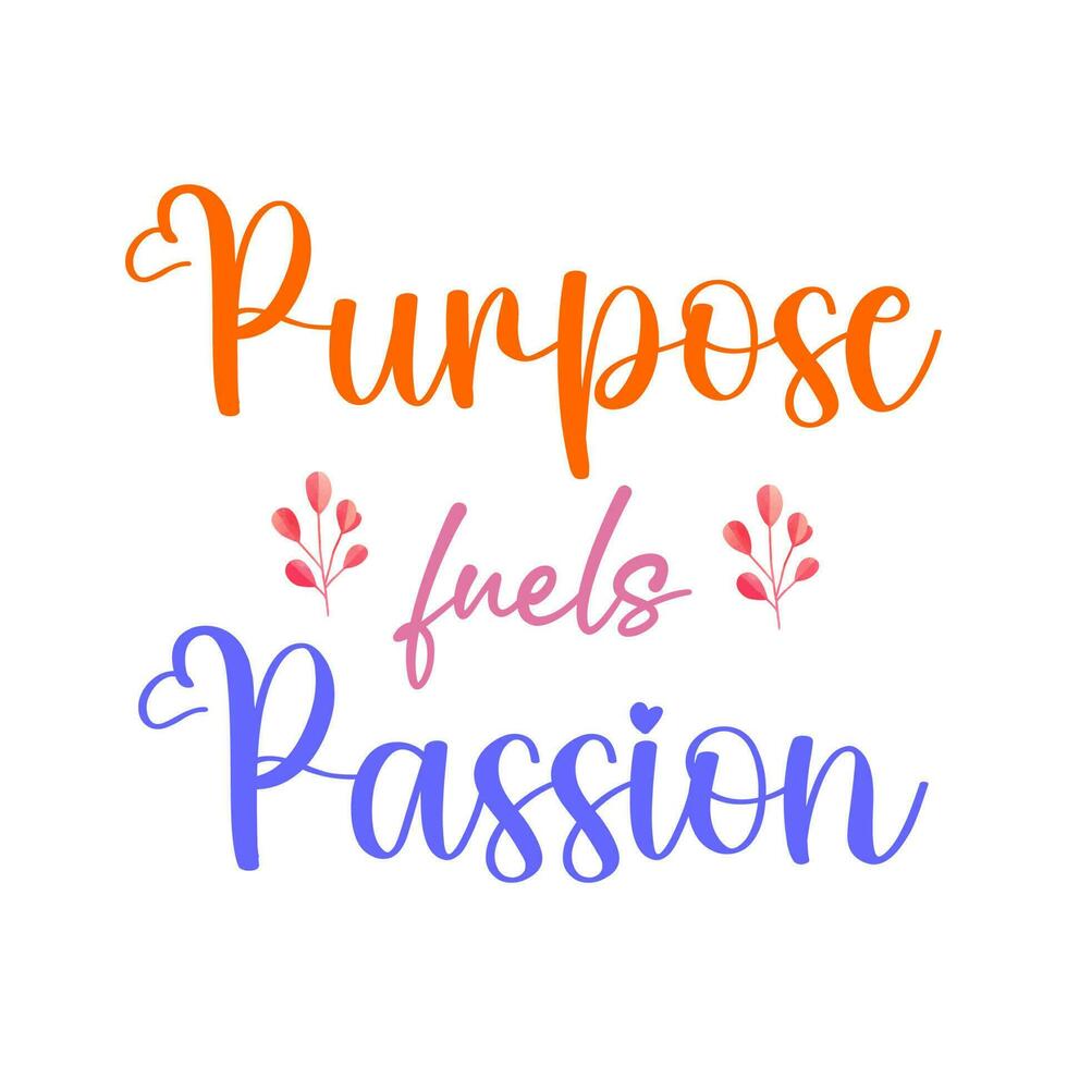 Daily quote and motivation vector design