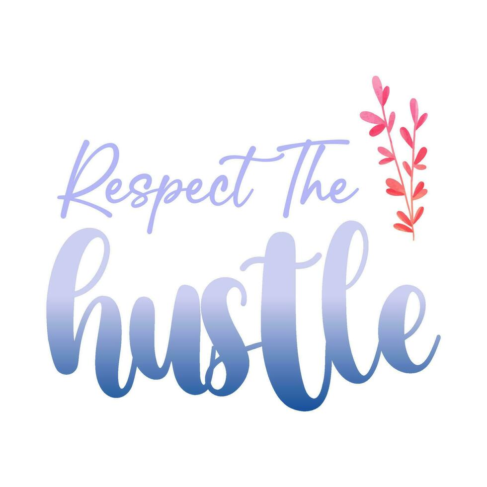 Daily quote and motivation vector design