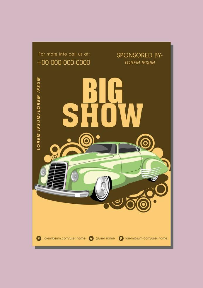 Poster and flyer templates vector