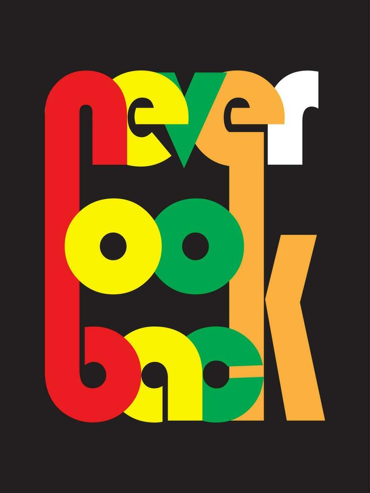 Vector typography t shirt