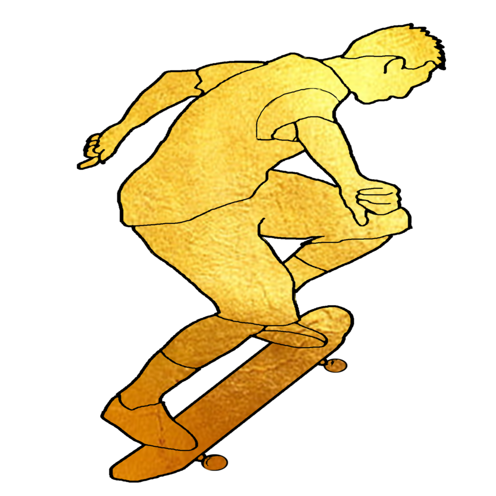 icon person play skateboard png