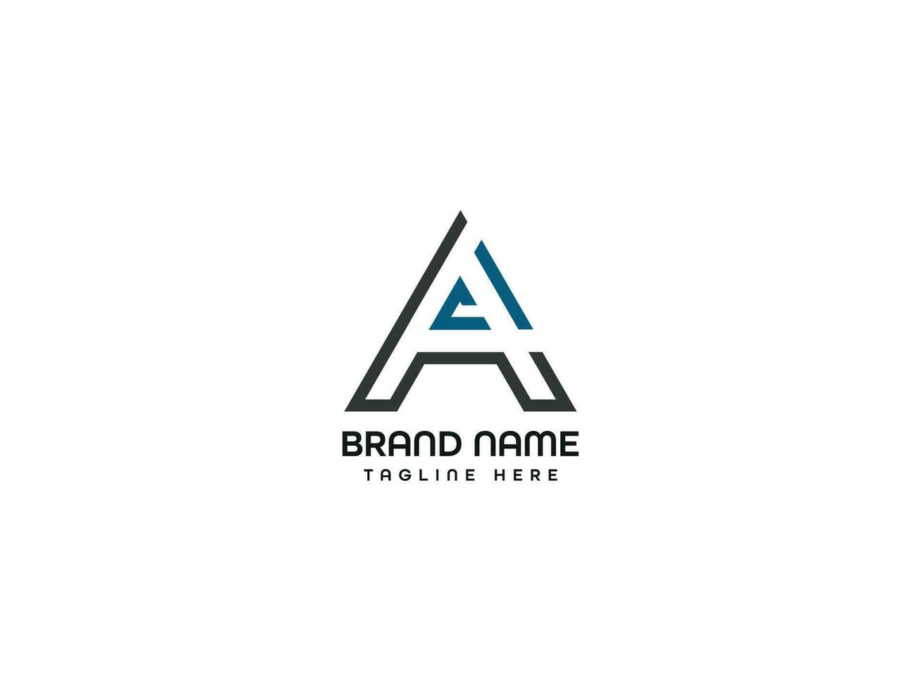 a letter logo vector