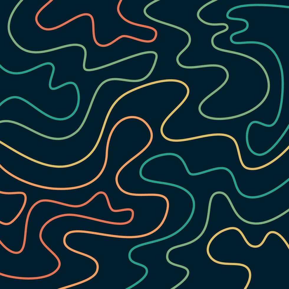 Abstract Line Shapes Background Vector