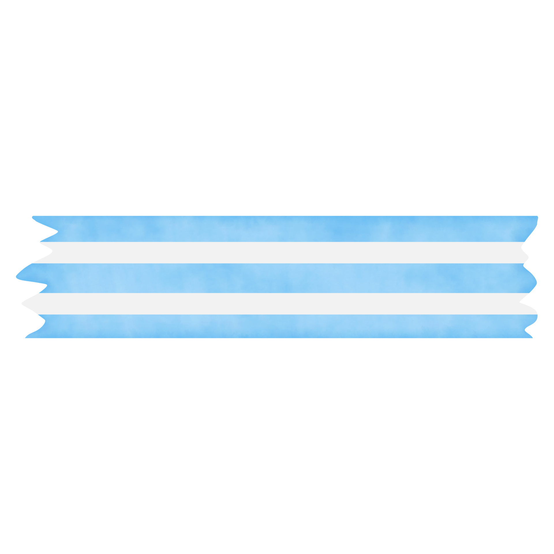 Washi Tape Blue Stripe Line 24257045 PNG