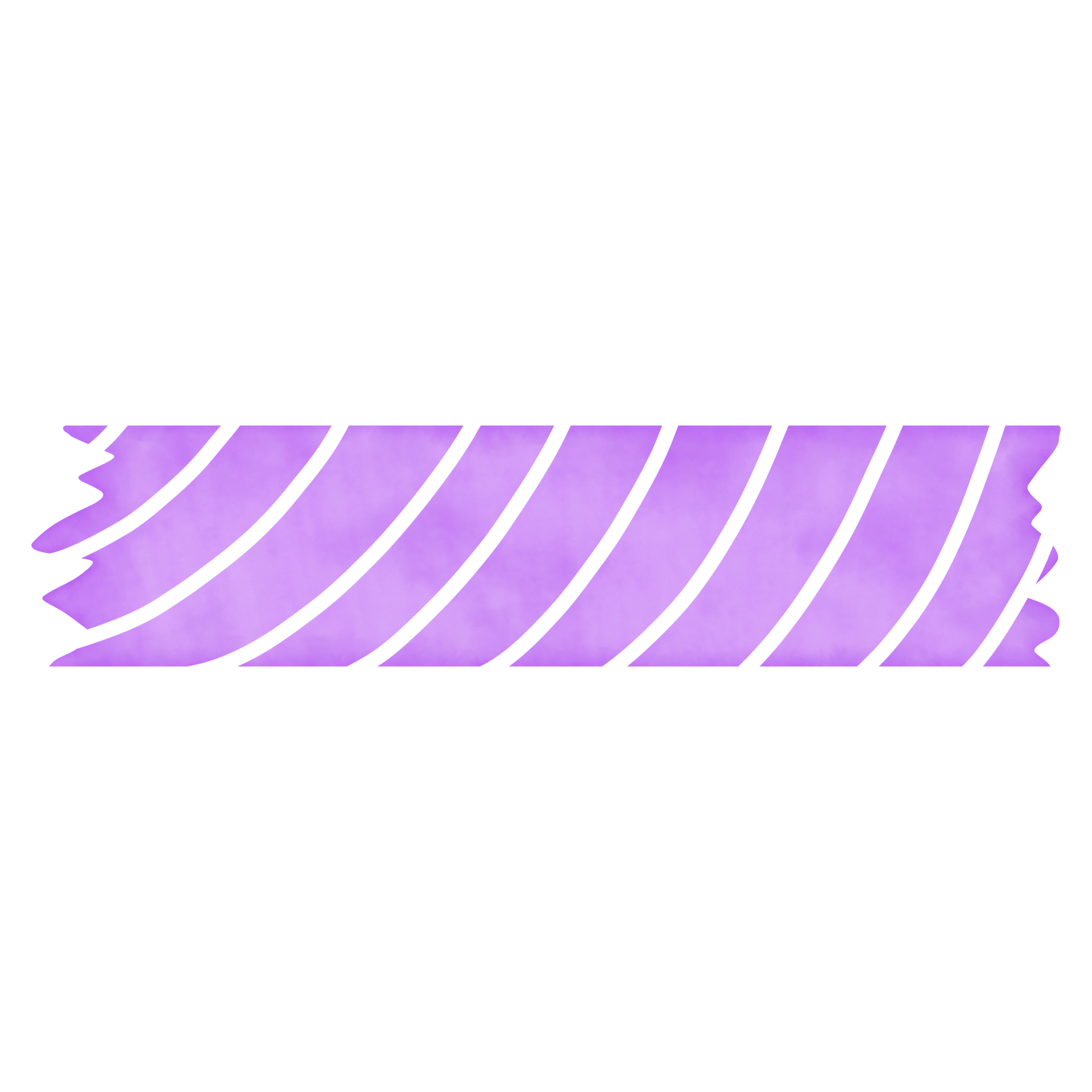 Purple Washi Tape with White Curve Line 24257046 PNG
