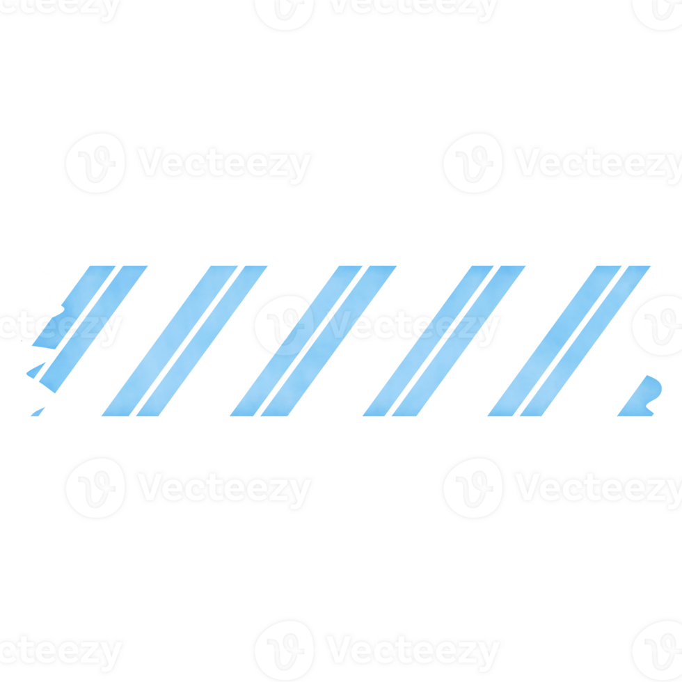 Washi Tape with Blue Diagonal Lines png