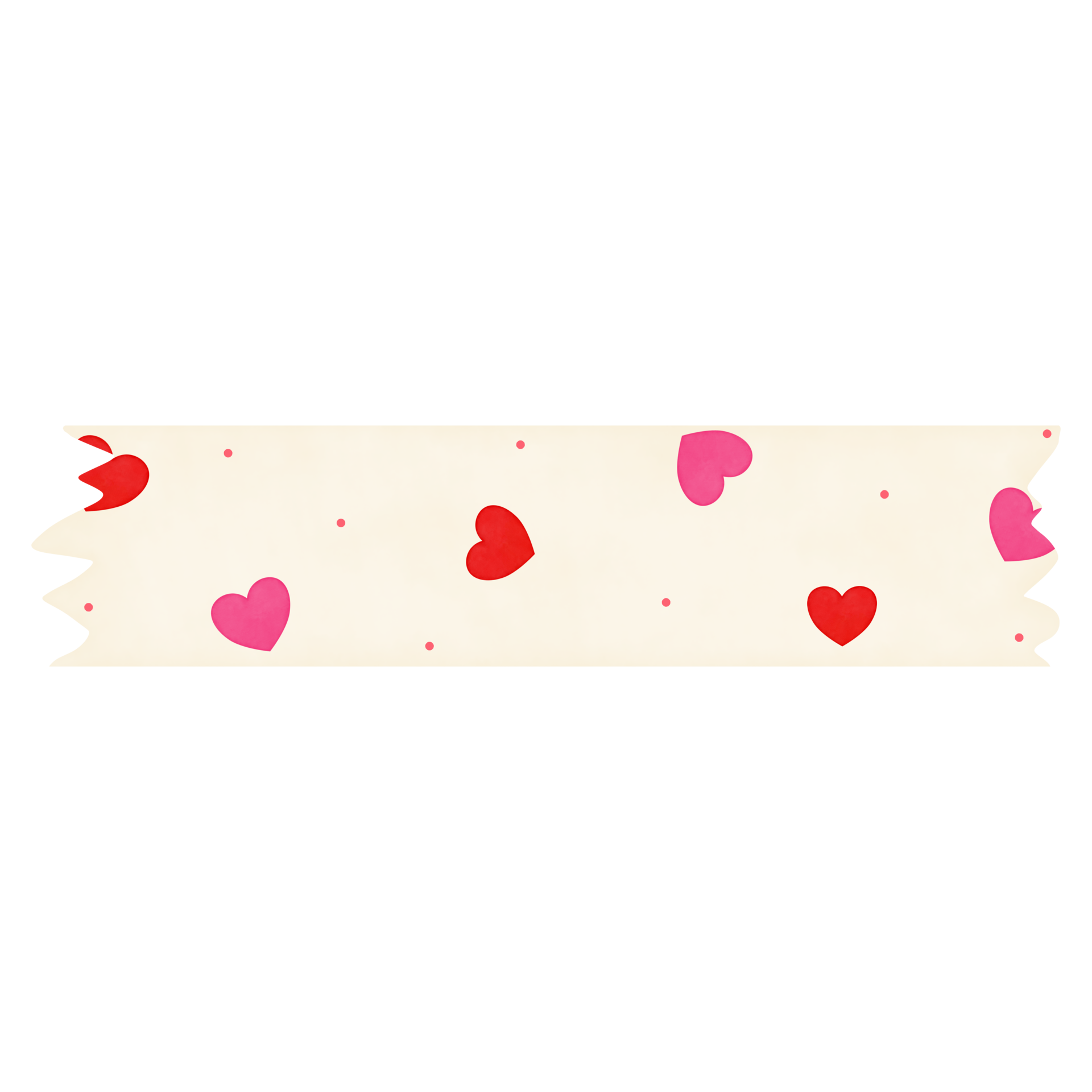 Heart Washi Tape 