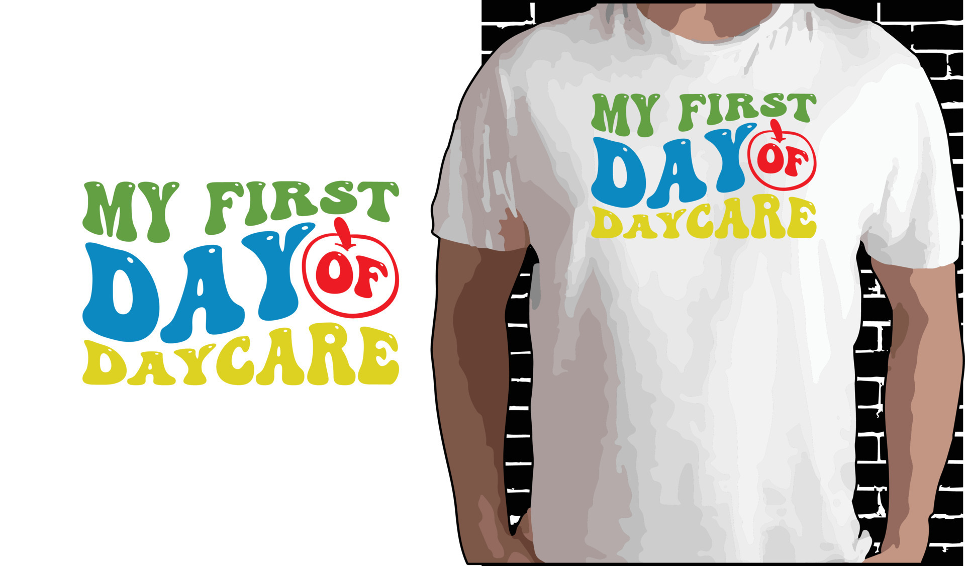 1st Day of Daycare T shirt Design, Quotes about Back To School, Back To School shirt, Back To