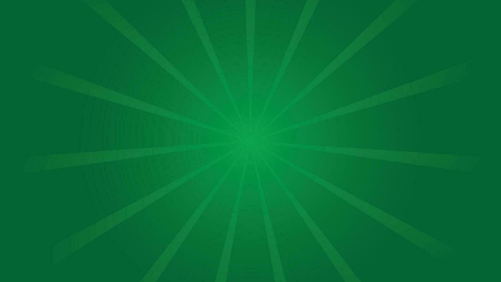 abstract background green zoom out lines effect vector