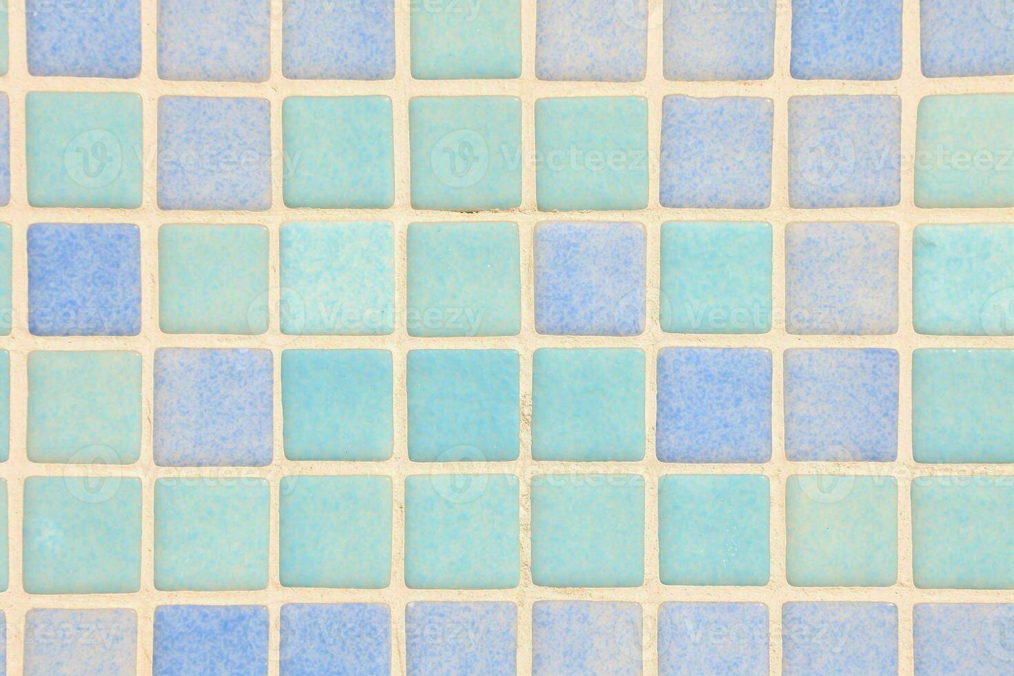 Blue tiles background photo