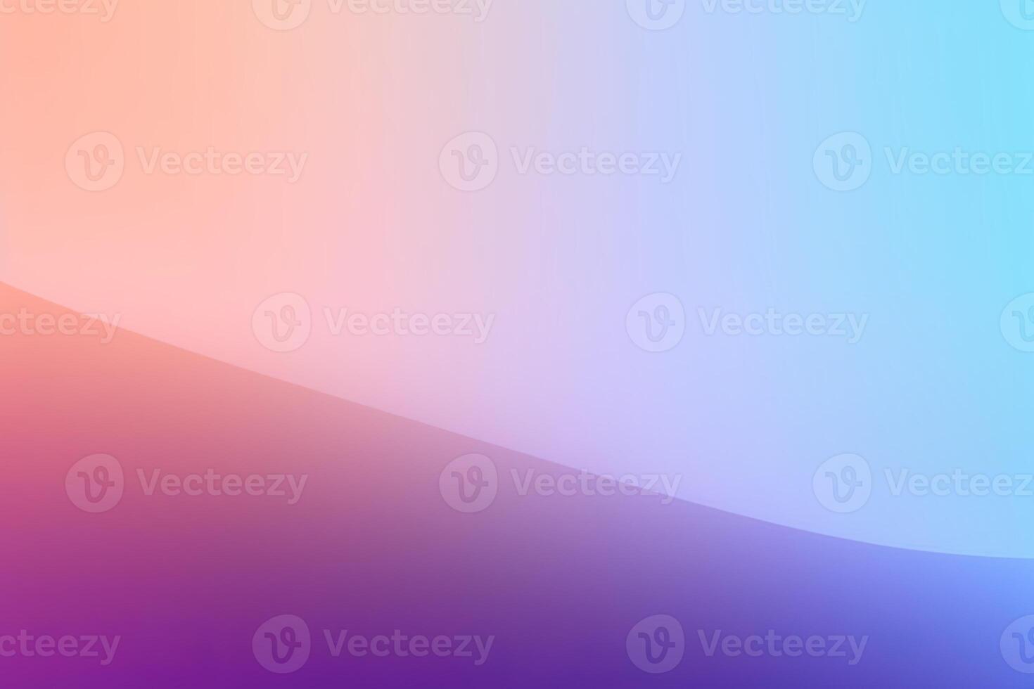 Abstract blurred gradient pastel colors background. photo