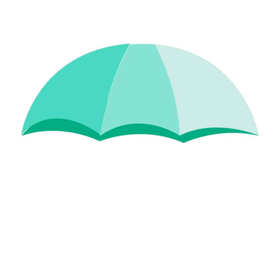 luminosa pastello verde ombrello png