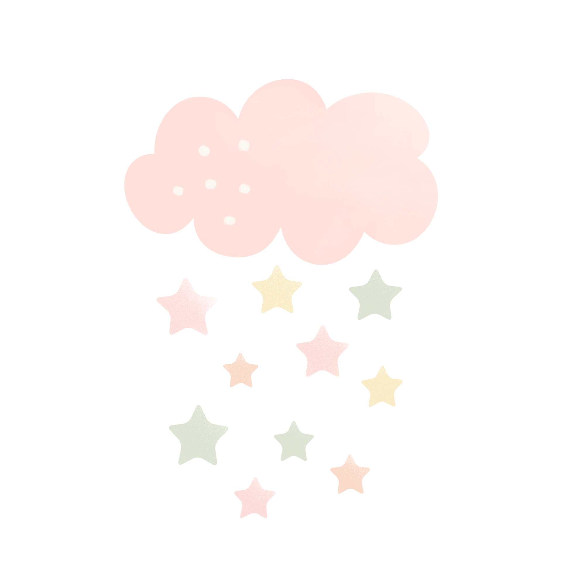 Baby Cloud Star 24258489 PNG