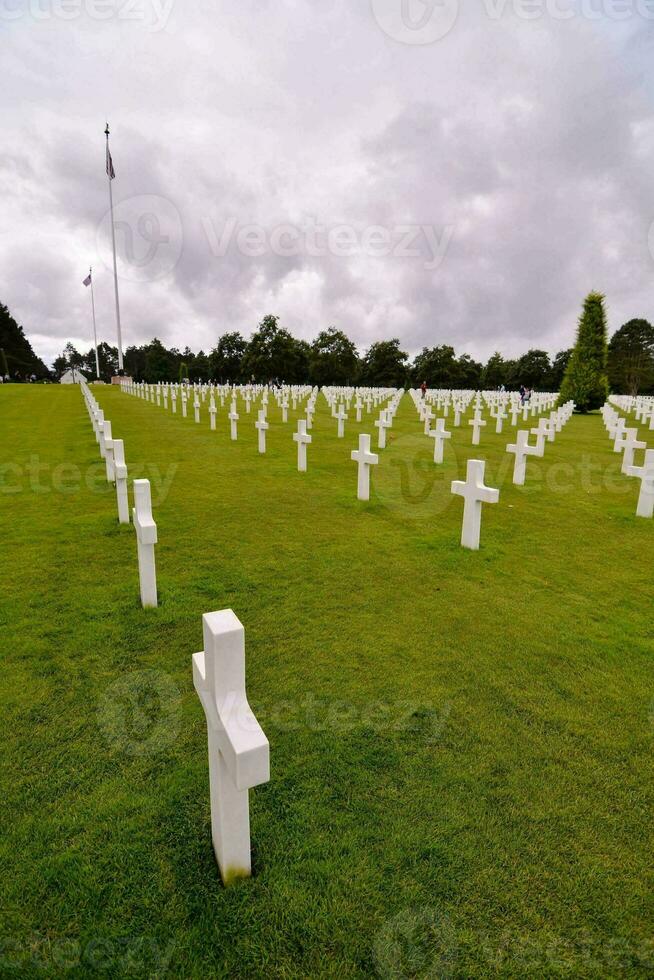 View with a cemetery photo