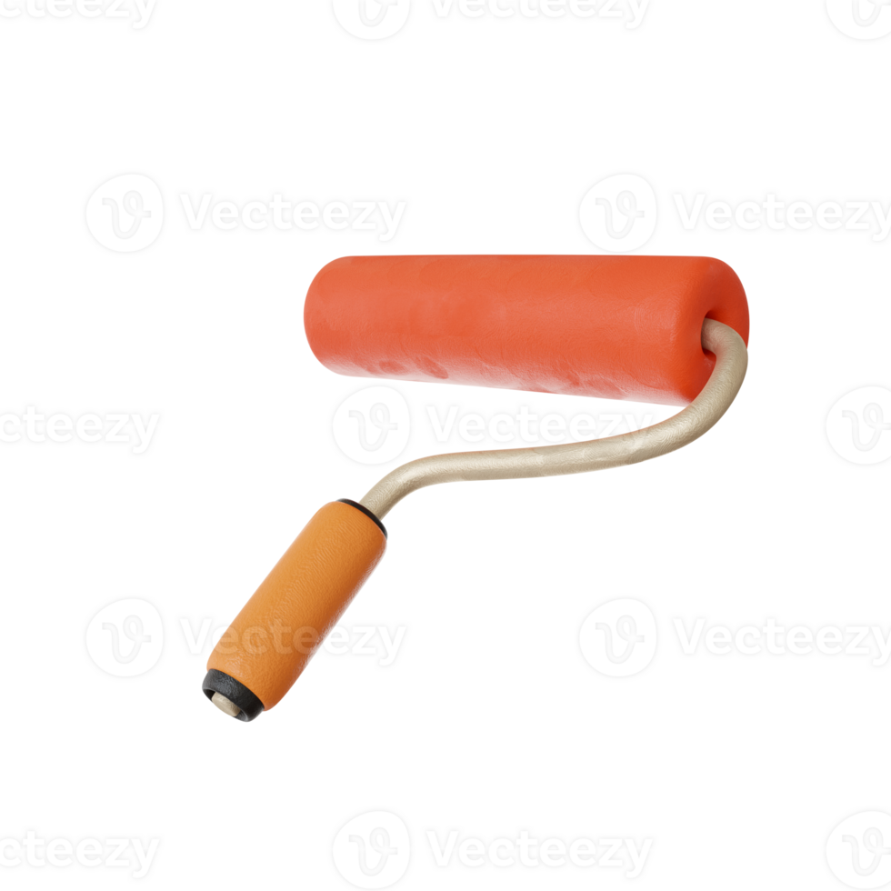 3d Paint roller 24258729 PNG
