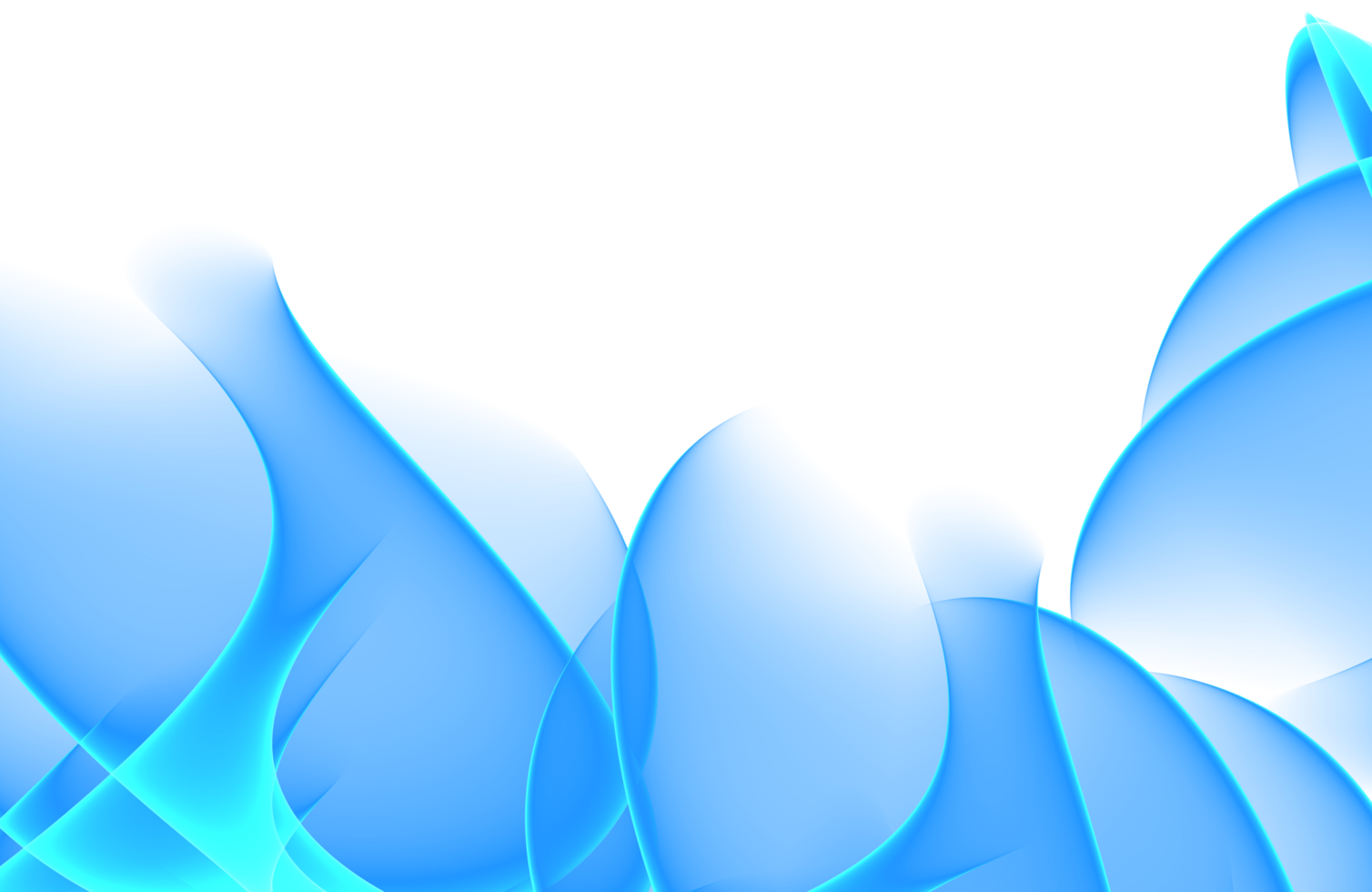 bleu abstrait ondulé pente transparent Contexte png