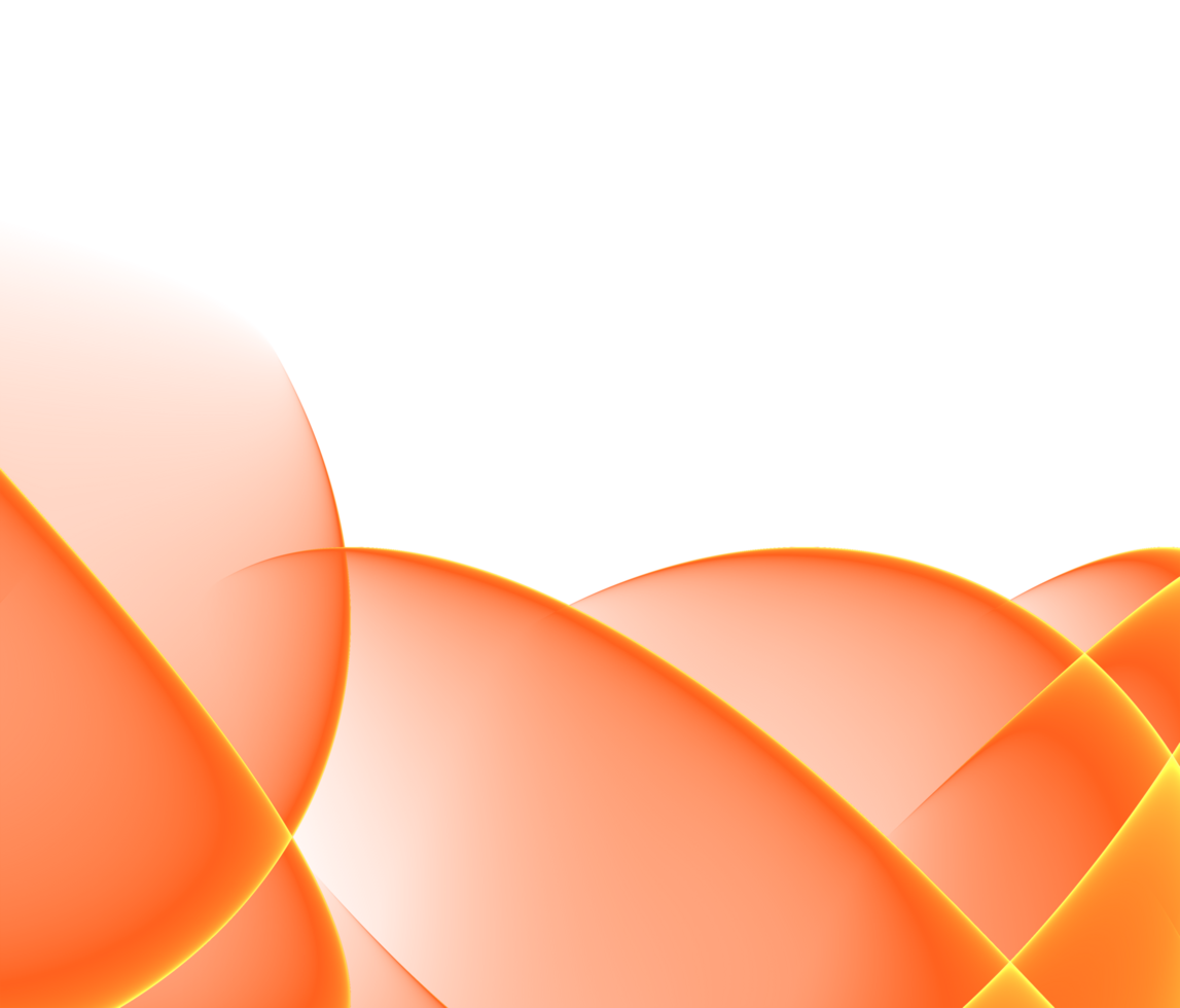 Orange abstrakt Kurve Welle transparent modern geometrisch stilvoll png Hintergrund