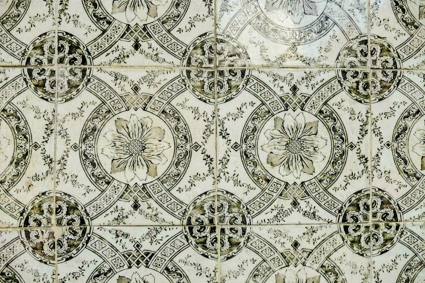 Beautiful tiles close-up photo