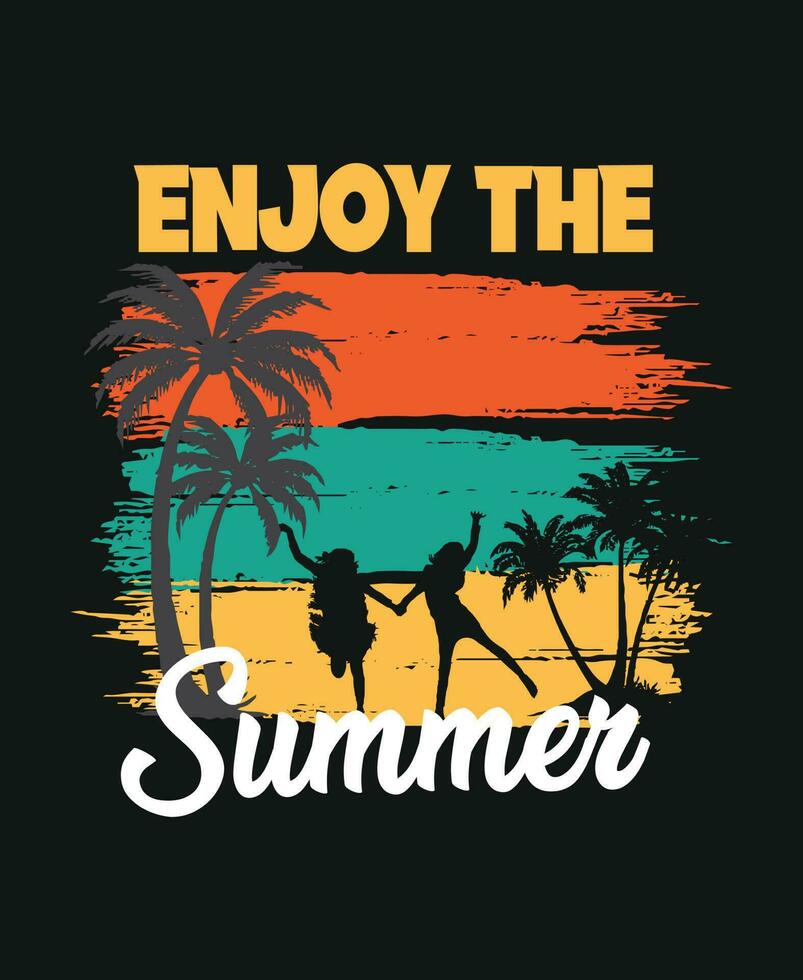 Summer t shirt template design. vector