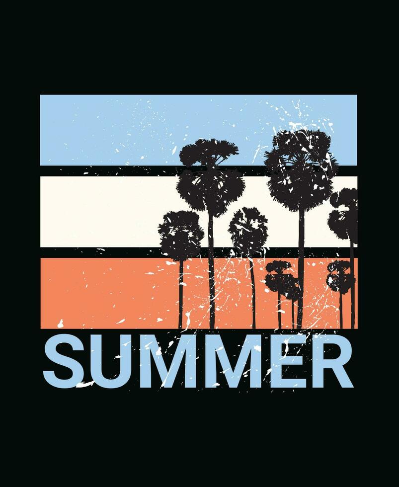 Summer t shirt template design. vector