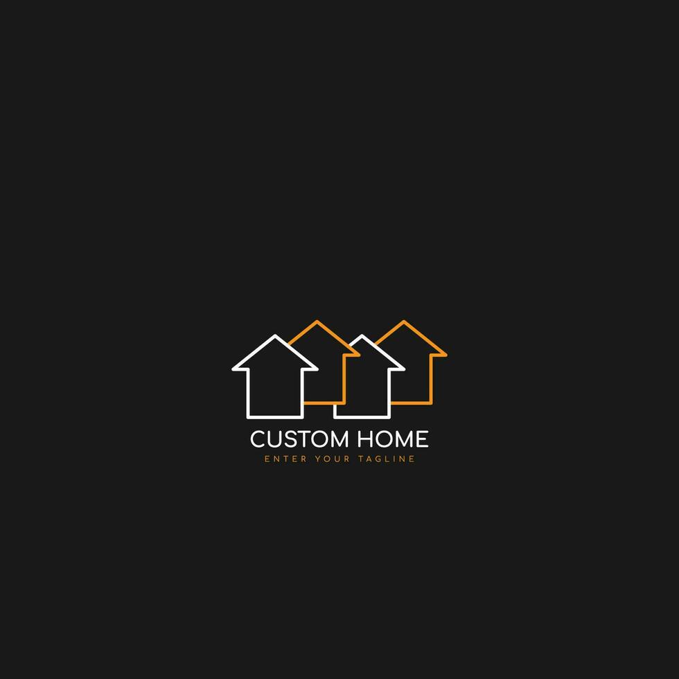 vector de logotipo de casa