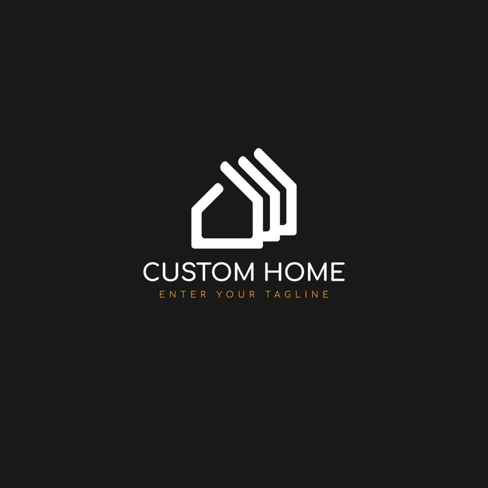 vector de logotipo de casa