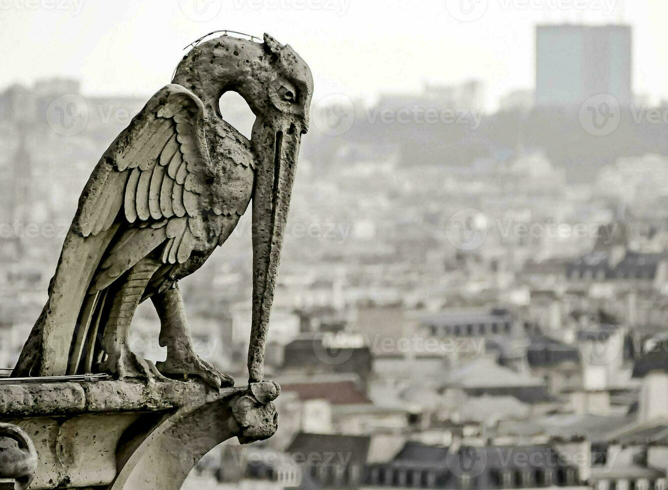 Close-up of scenic European buildings photo