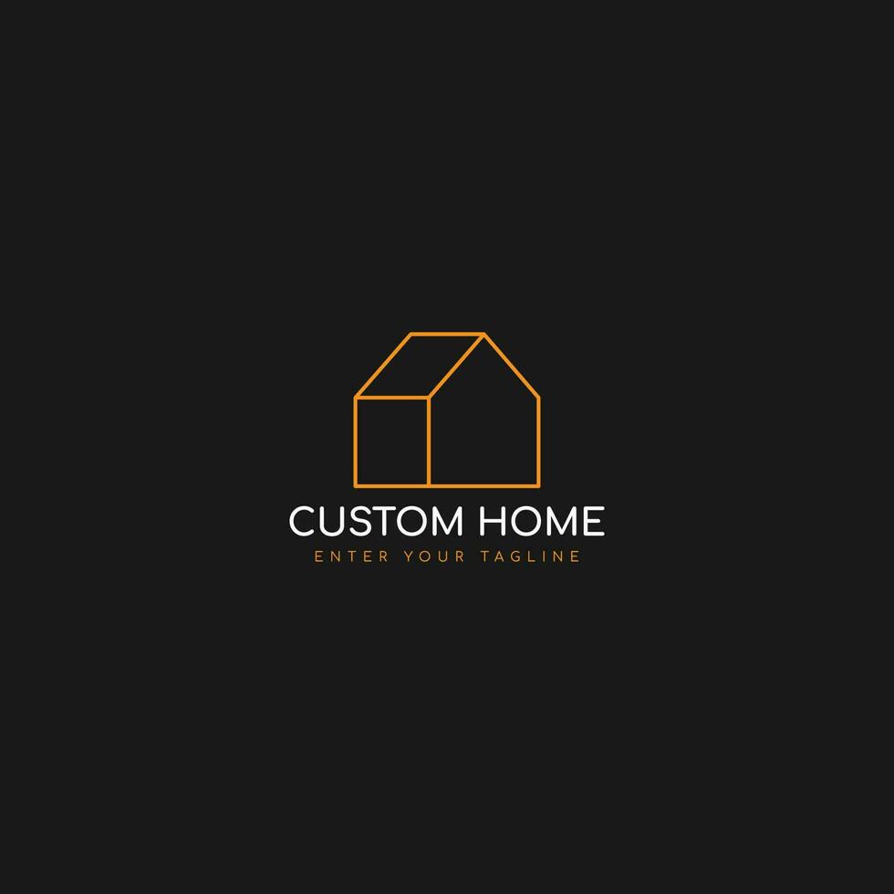 vector de logotipo de casa