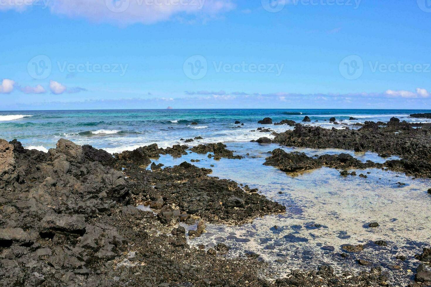 Scenic coast view photo