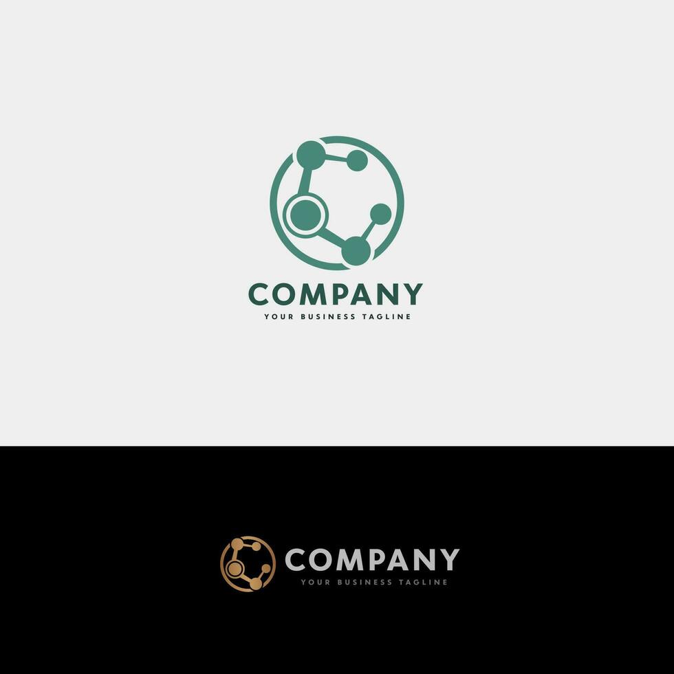 Initial C Elegant Industrial Logo Design, Initial Signature Creative Template vector