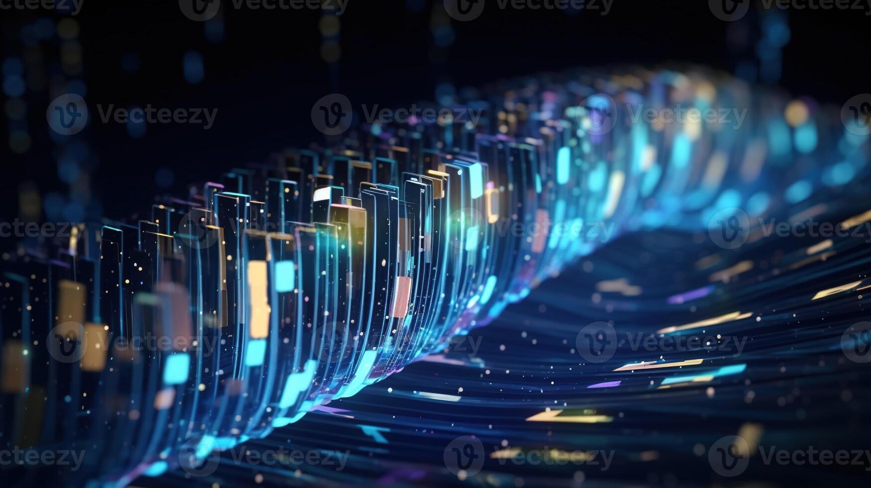 Futuristic technological background3D rendering,3D rendering of abstract technology concept. Futuristic cyberspace background,Abstract 3d rendering of data processing. Futuristic technol. photo