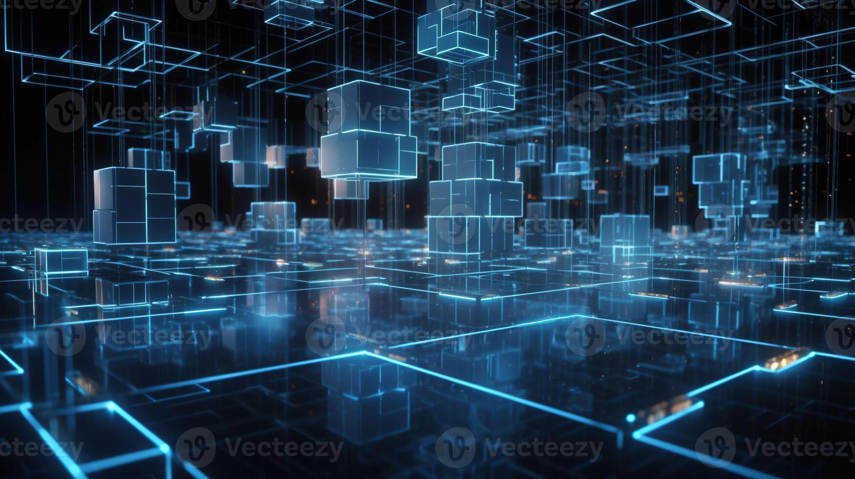 Futuristic technological background3D rendering,3D rendering of abstract technology concept. Futuristic cyberspace background,Abstract 3d rendering of data processing. Futuristic technol. photo